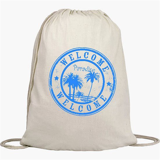 Cotton Canvas Drawstring Bag