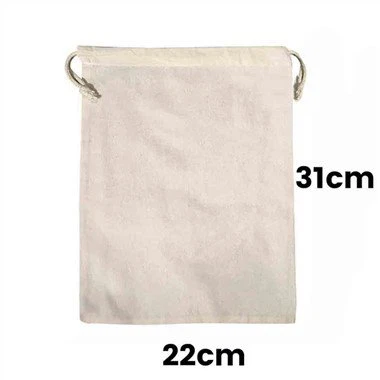 Calico Personalised Drawstring Pouch