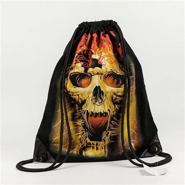 Custom Logo Color Printed Promotional Travel Bag Personalized Cartoon Backpack Drawstring Bag