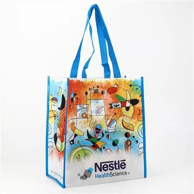 Reusable Laminated RPET Grocery Bags