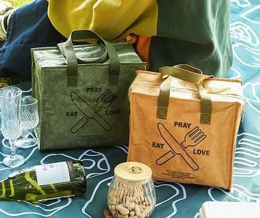 Tyvek Paper Aluminum Foil Bento Bag